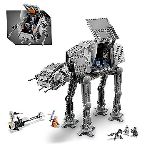 Star Wars AT-AT, Set Giocattolo da Collezione 40° Anniversario, Giochi per Bambini, Bambine, Ragazzi e Ragazze con Minifigure di Luke Skywalker e Spada Laser, Idee Regalo 75288 - Gadget - Immagine 1
