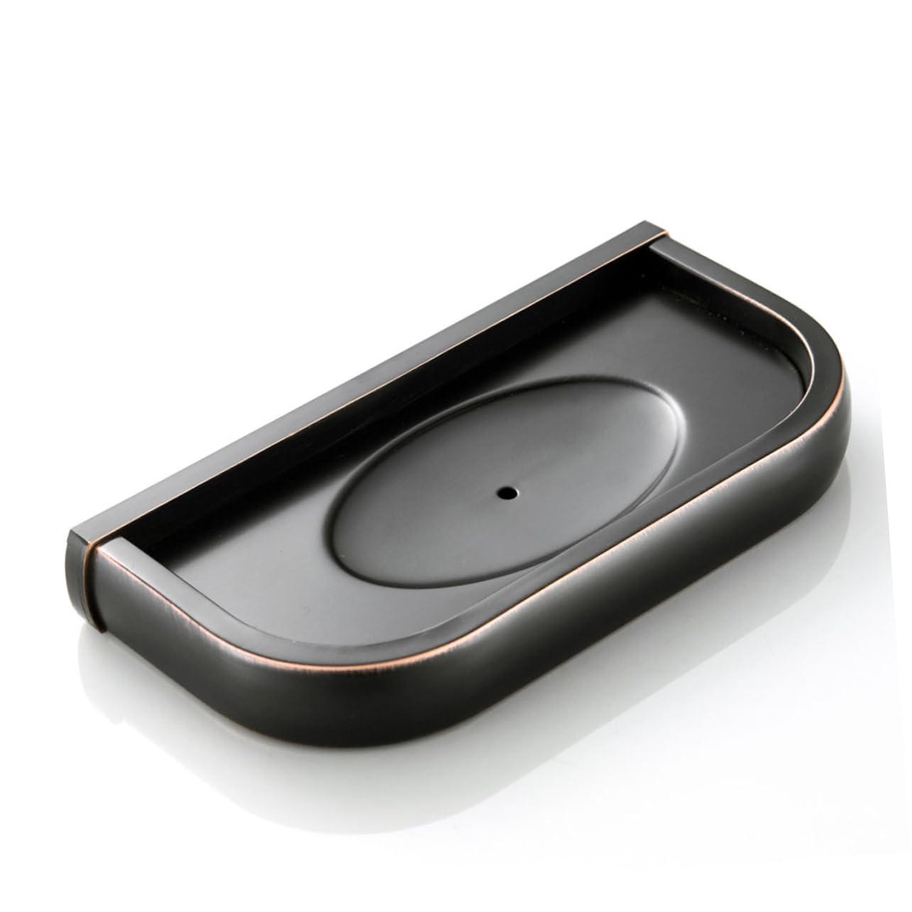 Jabonera de Latón Negra para Pared, Escurridor de Doble Cara | Baño y Cocina, Instalación Sencilla, Accesorios Incluidos, Diseño Vintage y Moderno, Resistente al Óxido