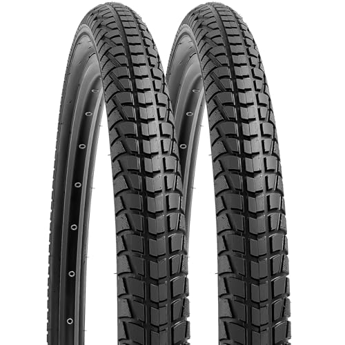 YunSCM 2本,26 1.95 タイヤ,26x1.95 53-559 自転車タイヤ,適用 26インチ 1.95 マウンテンバイク、クロスバイク,Y-260-B