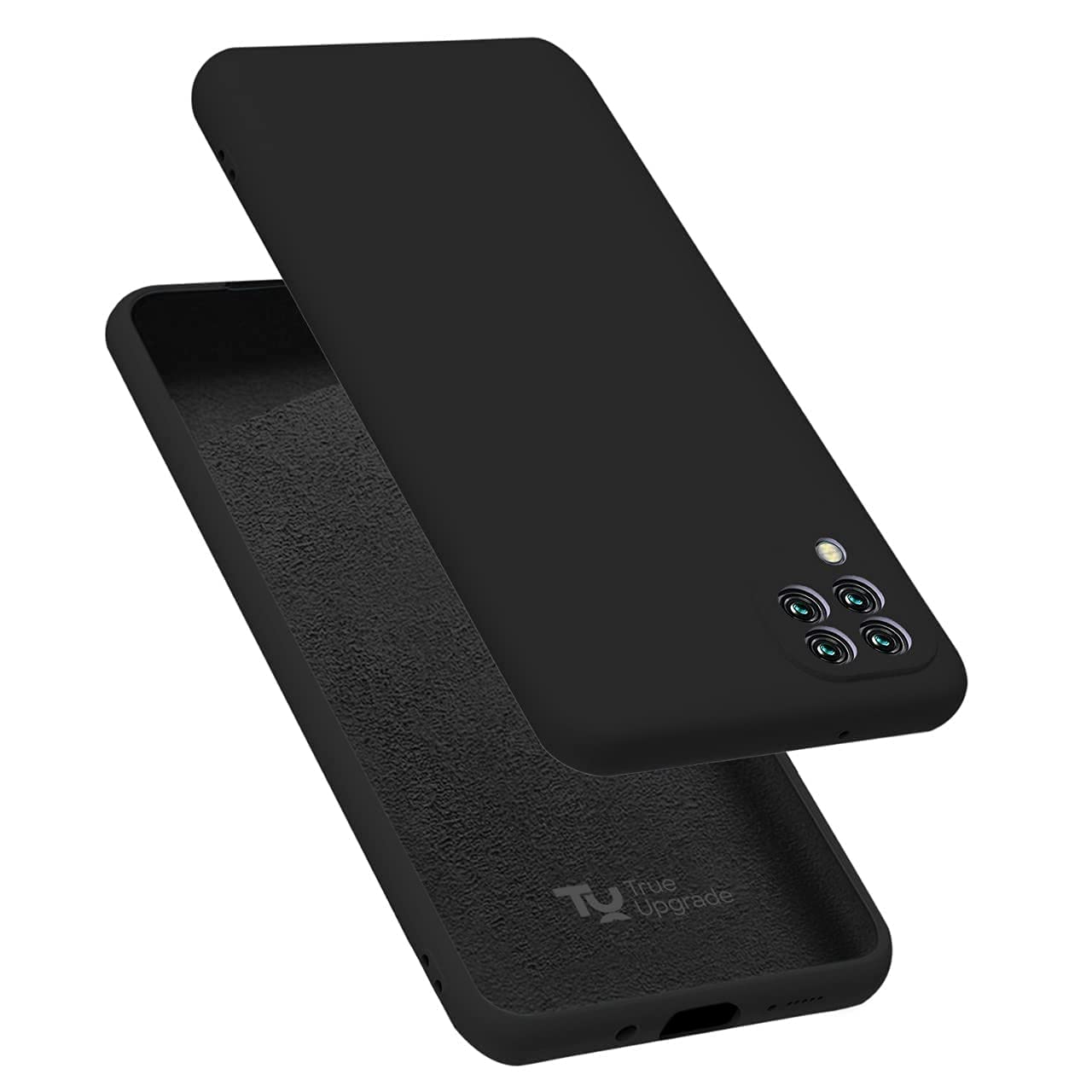 TRUEUPGRADE Liquid Silicone Designed Case Cover for Samsung Galaxy M32 4G | Microfiber Inside | 360 Degree Protection Back Cover Case for Samsung Galaxy M32 4G - Black (B0BTPYRM12) Amazon Price History, Amazon Price Tracker