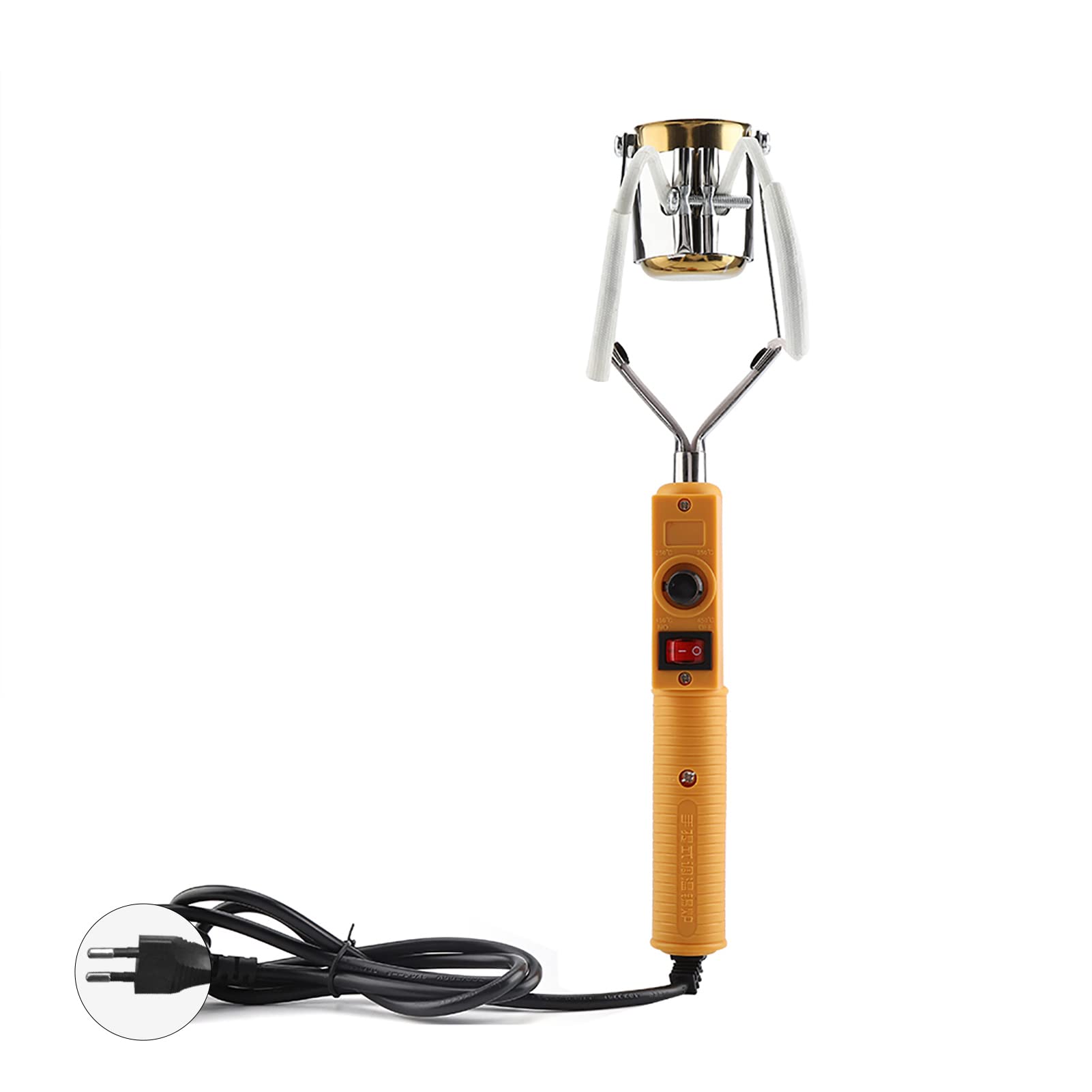 Pot de Soudure Portable, Pot de Soudure en étain de Conception Professionnelle Résistant aux Hautes Températures pour l'usine (280W norme européenne 220V)