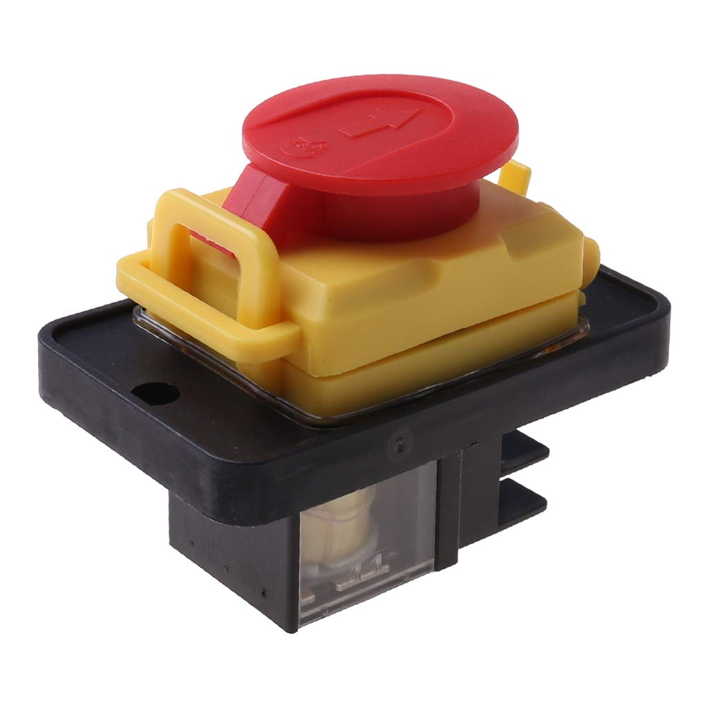 Pulsador magnético KJD12 de 250V con liberación impermeable para maquinaria industrial