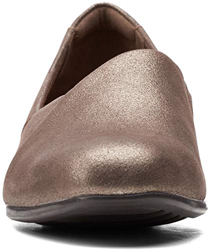 Clarks Clarks Women's Juliet Palm Loafer, Metallic Leather, 9