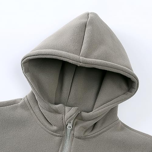 Image of MYGBCPJS Youth 2PCS Jogger Outfits Set Fleece Hooded + Sweatpants Boys Girls Athletic Sweatsuits Pullover Clothes
