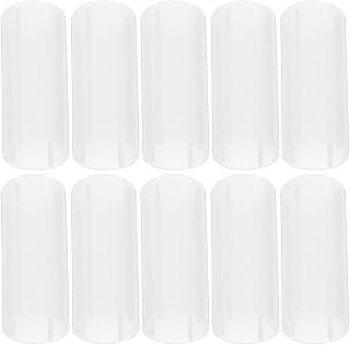 Uonlytech 10Pcs Battery Casing Sleeves for 18650 Cylindrical Battery Holders Plastic Insulation Tube Protective Sleeve for Flashlight and Electronic Devices