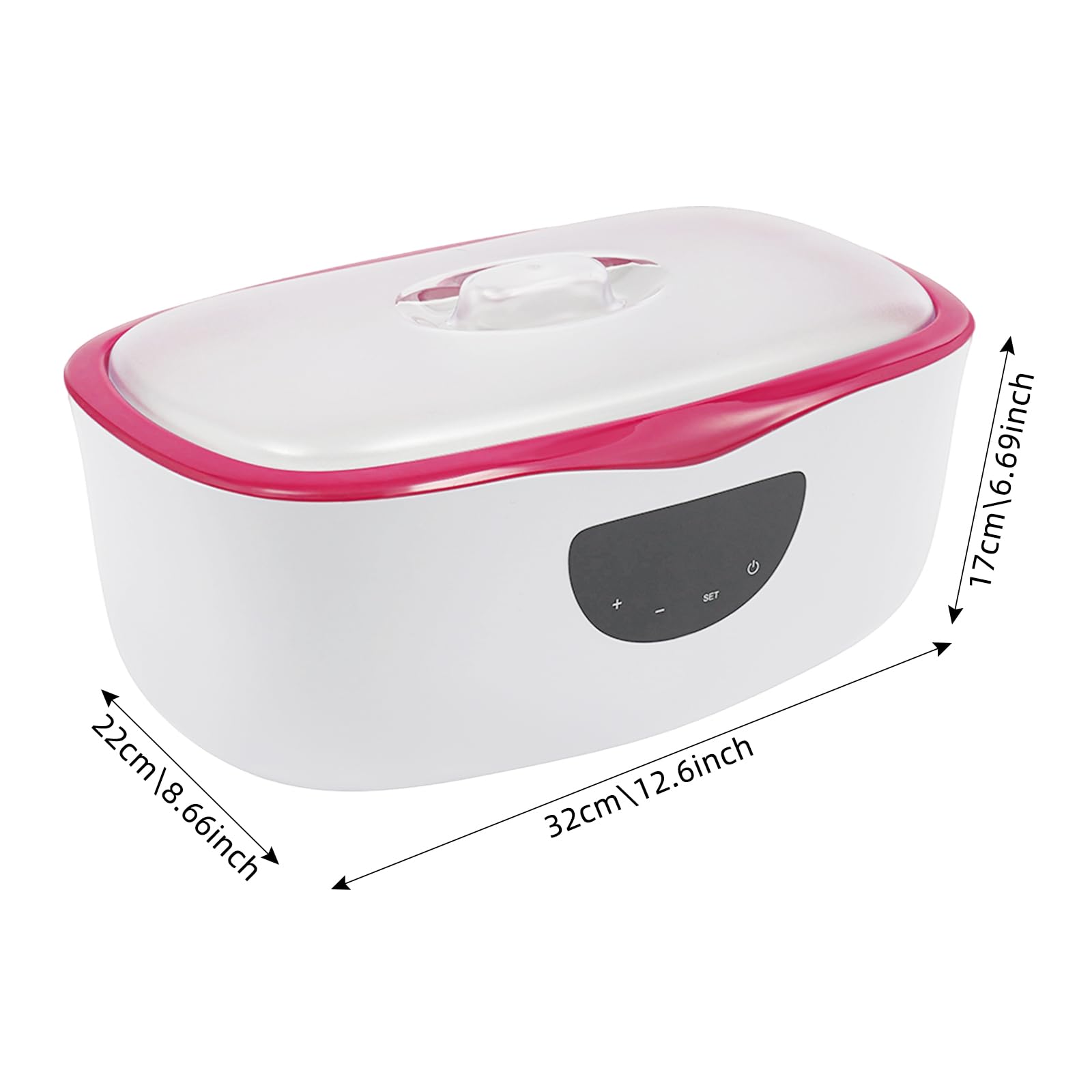 ParaffinbadgeräT FüR HäNde Und FüßE, Paraffinwachs Badmaschine 230W Led-Touchscreen, Temperatur Regelbar Schnelles Wachsschmelzen für Hand Fusspflege Zuhause, SchöNheitssalon Damen Selbstpflege