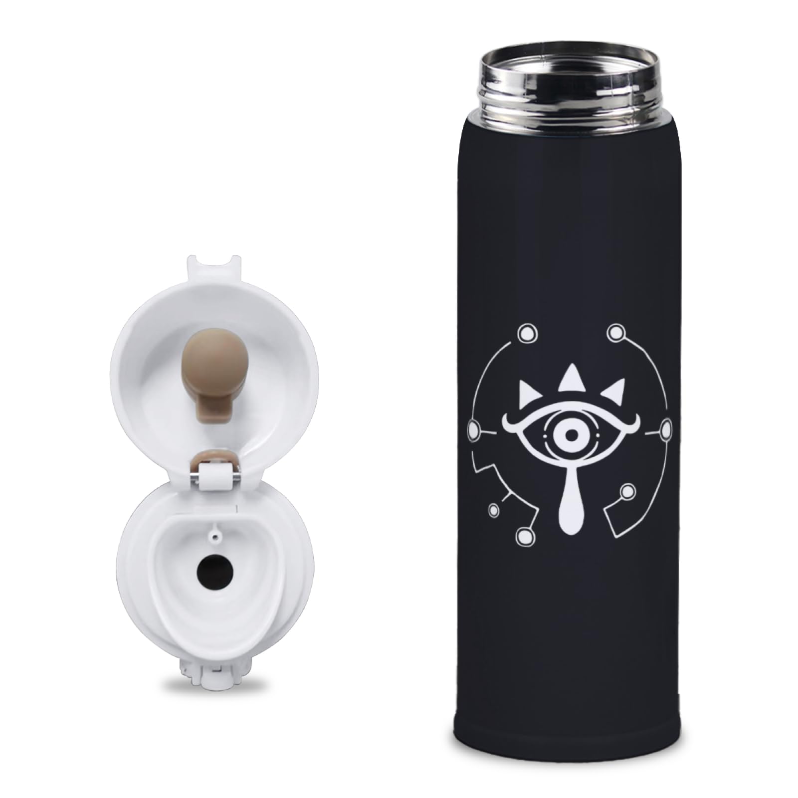 Amazon｜魔法瓶 ゼルダの伝説 水筒 ウォーターボトル ステンレス