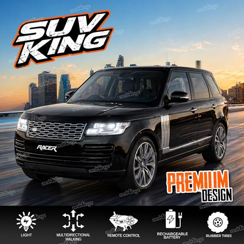 Image of Zest 4 Toyz Remote Control Car Toy for Kids Adults| 1:16 Scale SUV with Realistic Interior | Rechargeable | USB Charging Cable | High Speed Racing Drift RC Car with LED Lights & Sound | Birthday Gift