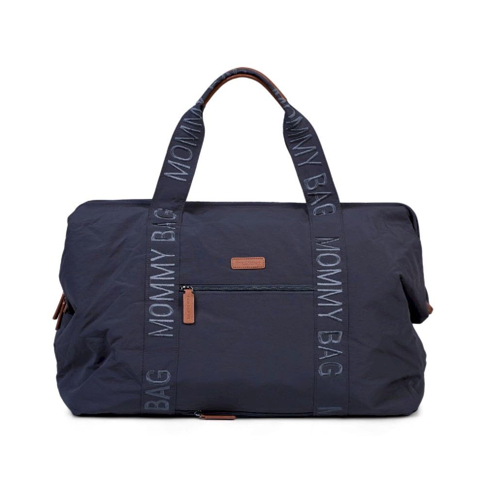 CHILDHOME, Mommy Bag, Wickeltasche, Mutterschaft, Reisetasche, Großes Fassungsvermögen-Wickelunterlage, Verstellbarer Schulterriemen, Unterteilung, Isoliertasche, Kofferdurchführung, Urban Anthrazit