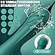Silikon Klassische Vibrator Vibration für Frauen Sexspielzeug Vibratoren für sie Klitoris Leise, Sex Toys Realistische Dildo Analvibrator für Paare mit 10 Modi G-Punkt Vibrators (Kieferngrün)