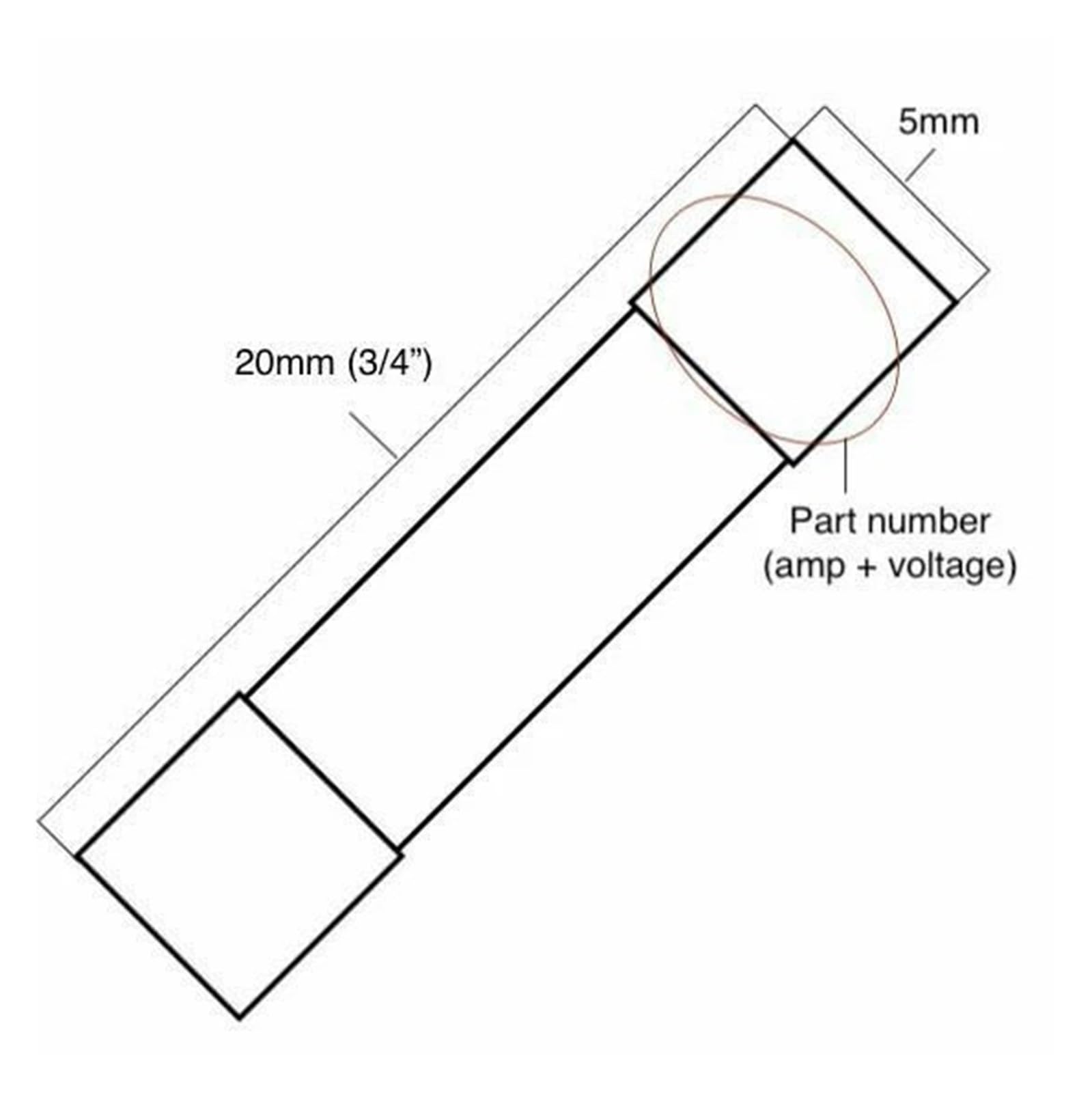 5 szt. F1.5AL250V, .5A 250V. L250V, .5L250V bezpiecznik szklany 5 x 20 mm