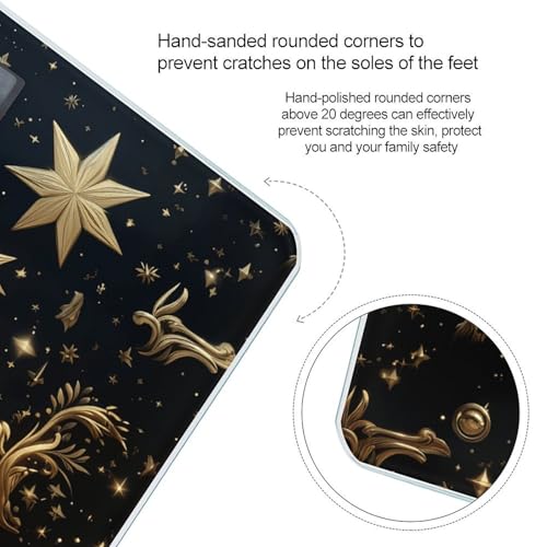 Báscula Digital Corporal Golden Stars and Moon Alta Precisión miniatura 4