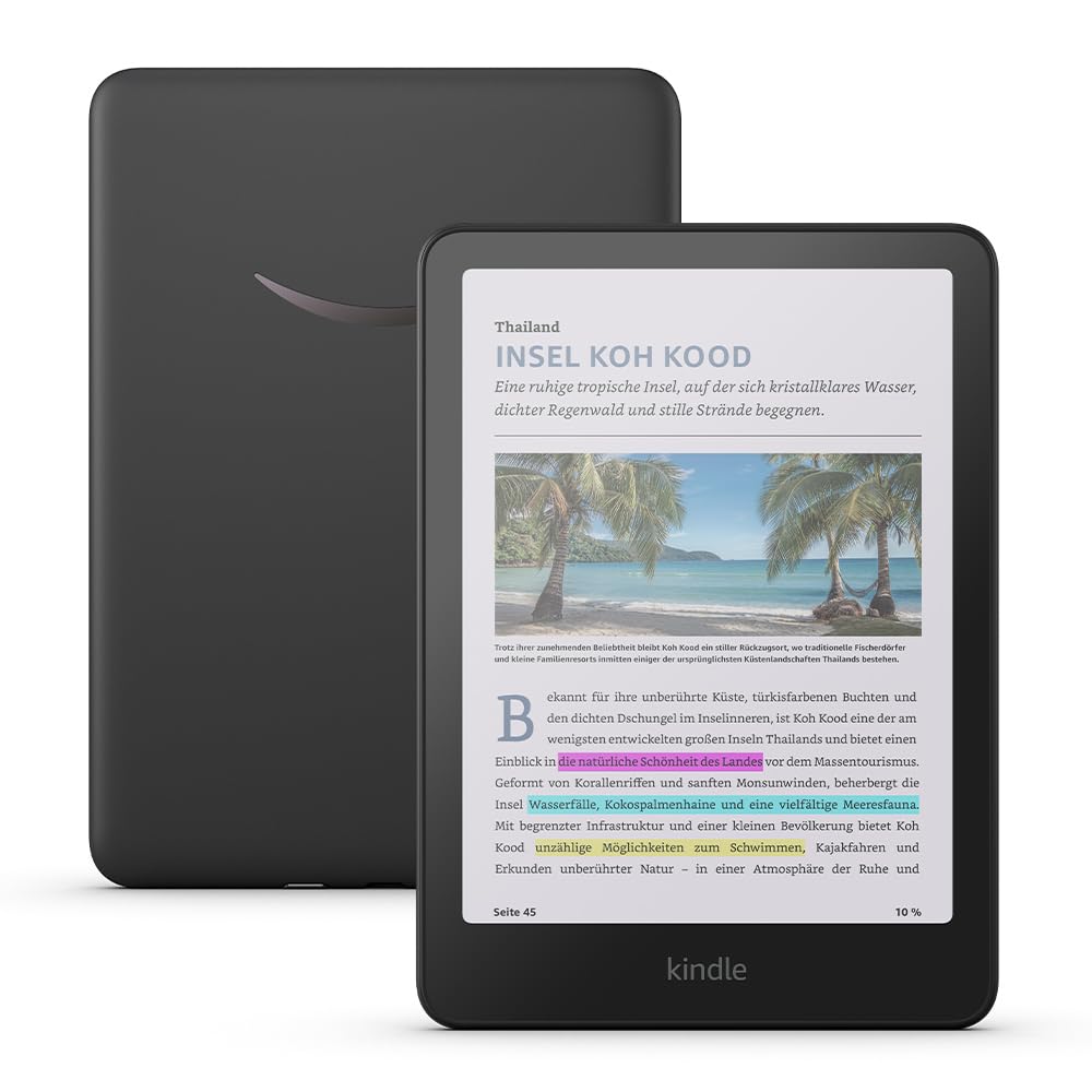 （新品・未開封） Amazon Kindle Colorsoft 16GB Amazon Kindle Colorsoft (neueste generation) – Mit Farb-Display