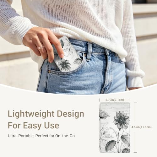 Image of CoBak Magnetic Case for XTEINK X4, Ultra-Lightweight Protective Cover for Xteink X4 E-Reader, Secure Magnetic Attachment(Sketching Sunflowers)