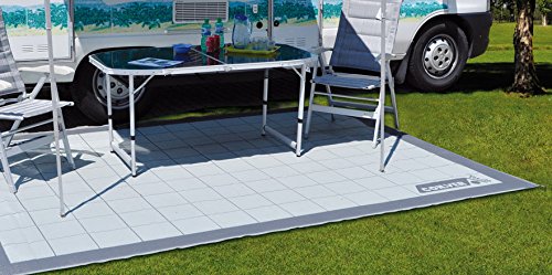 Tappeto STUOIA per Veranda Misura 550 x 250 CM - con Trama FITTA - Facile da Pulire - Inclusa Pratica Borsa per Il Trasporto - Ideale per Campeggio