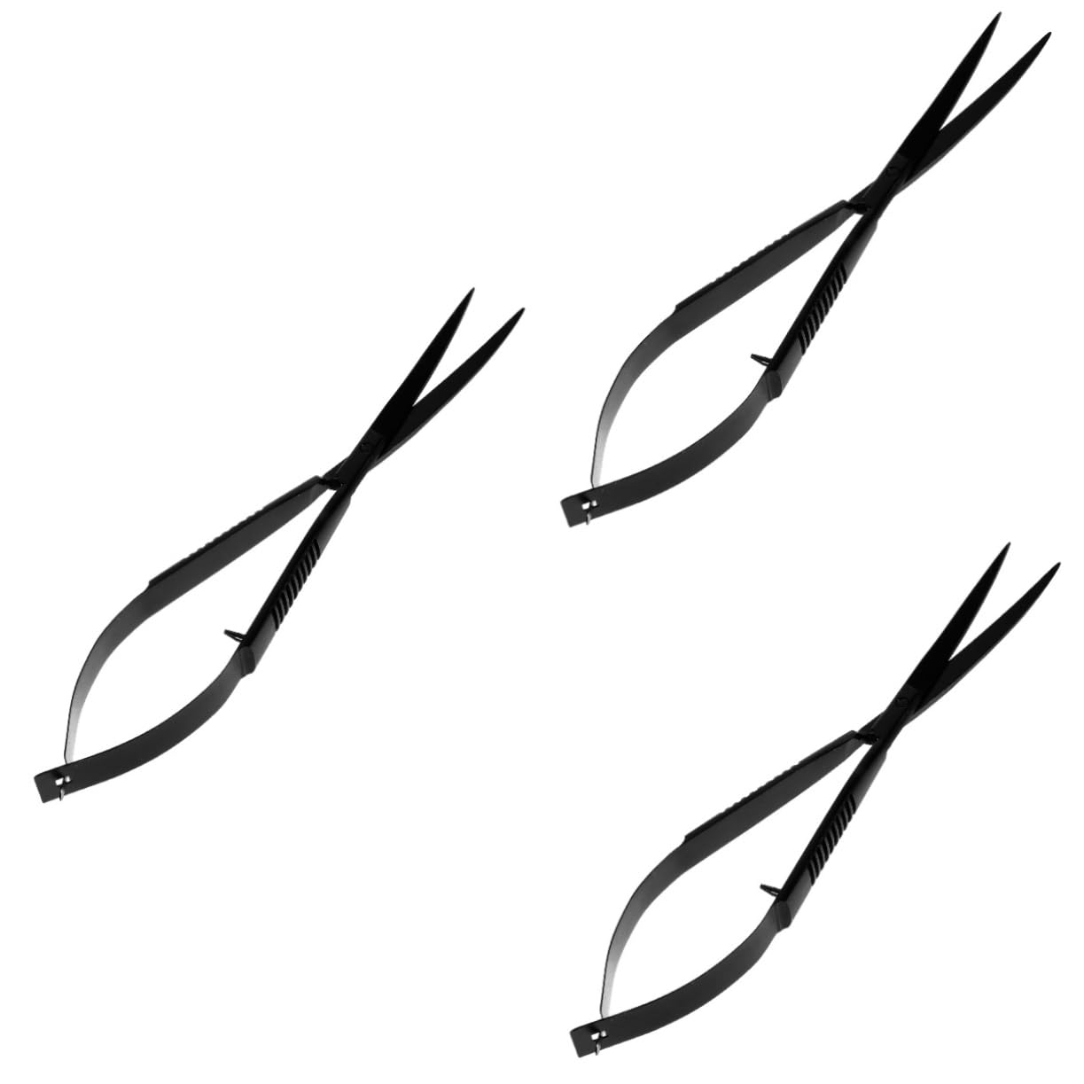 Happyyami 3stücke Edelstahl Aquarium Pflanzen Trimmer Praktische Wasserpflanzen Schere Für Präzises Trimmen Von Aquarienpflanzen Einfach Der Handhabung Für Aquascaping Und Pflege Von