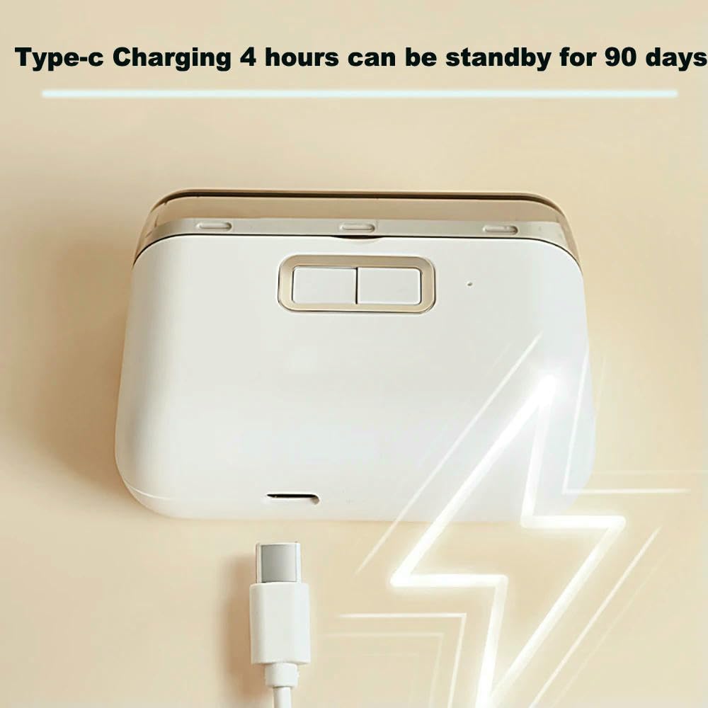 DYRBF - Cortaúñas eléctrico automático, multifunción, pulido de uñas, carga USB, cortador automático de uñas con luz