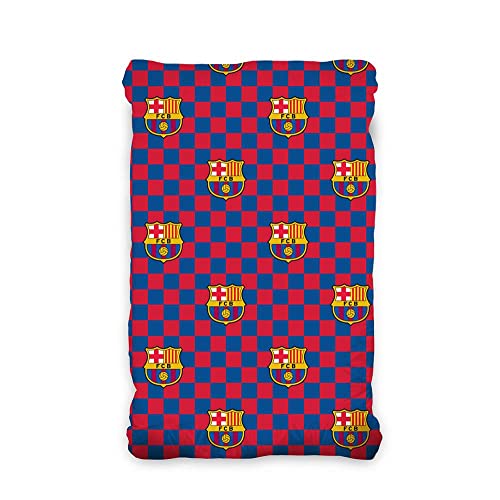 FC Barcelona Spannleintuch - Fitted Sheet - sábana Ajustable - Drap Housse - lenzuolo 90x200cm FCB192055
