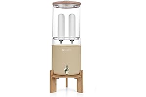 All Glass Water Purifier - Gravity Fed Water Filtration