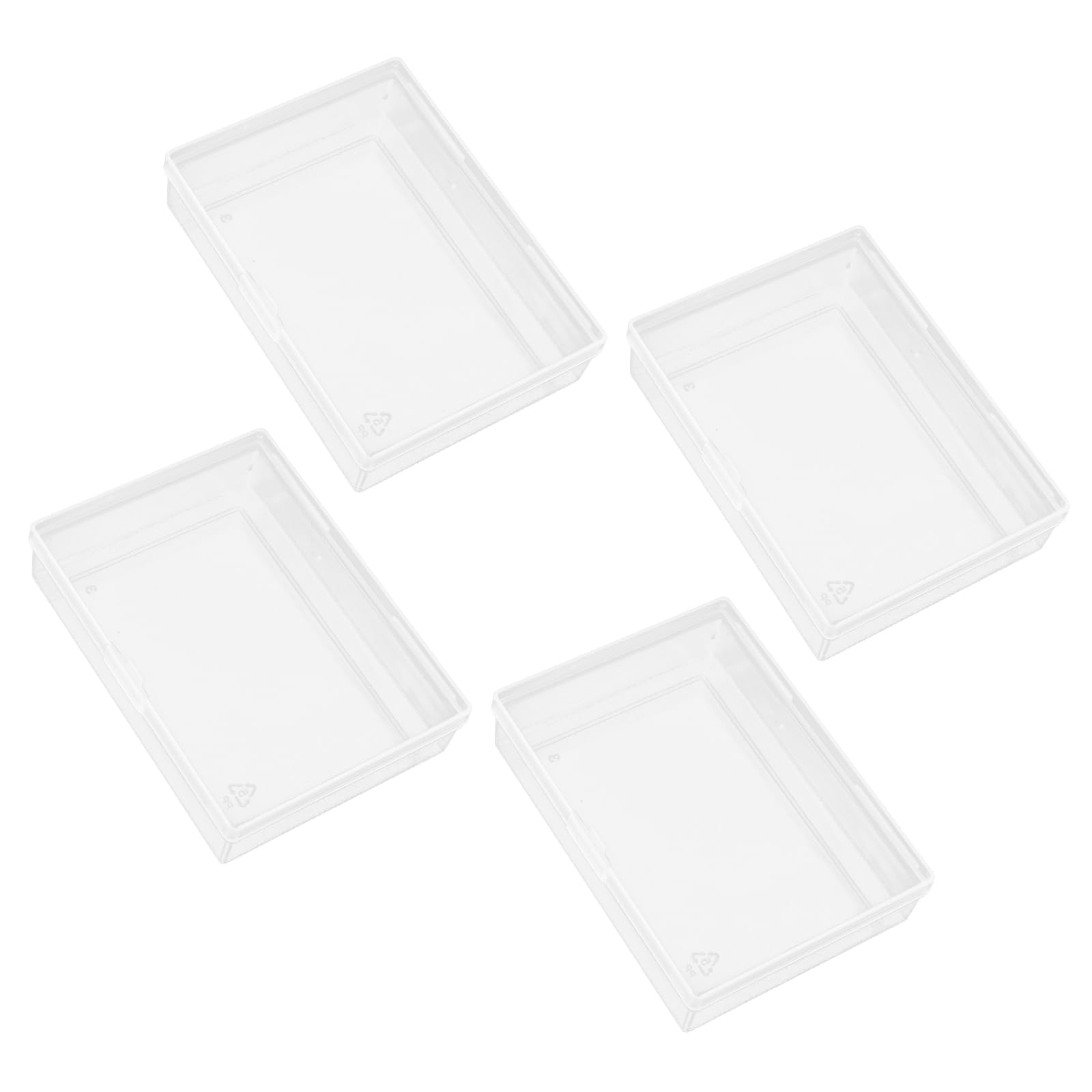 Netbiio Card Storage Organizers for Banks Business Card Blanks Playing Cards Cases, Deck Boxes Holders for Game Cards Playing Game Storage Box
