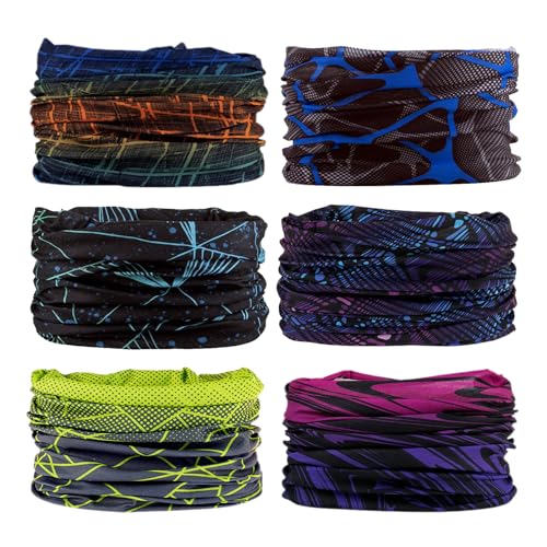 Image of JOEYOUNG Headwear, Bandana, Neck Gaiter Head Wrap Headband Balaclava Magic Scarf