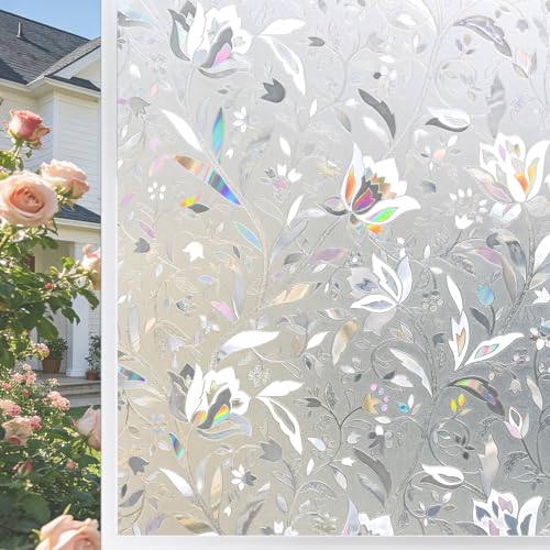 KROMAPOLIS Vinilo para Cristal - Vinilo Ventana privacidad Window Film Ventana privacidad adherencia estática para Ventanas, no Adhesiva, sin Pegamento - 30X200CM