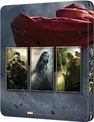 Thor: The Dark World Collectible Steelbook [BR3D + Blu-Ray + Digital Copy] NEW