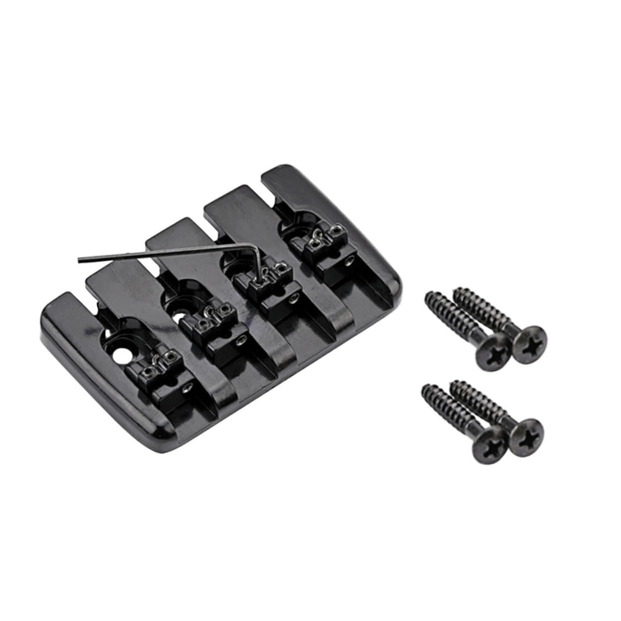 Chevalet de basse noir Ga1010 Beaupretty avec vis et plaque - 8