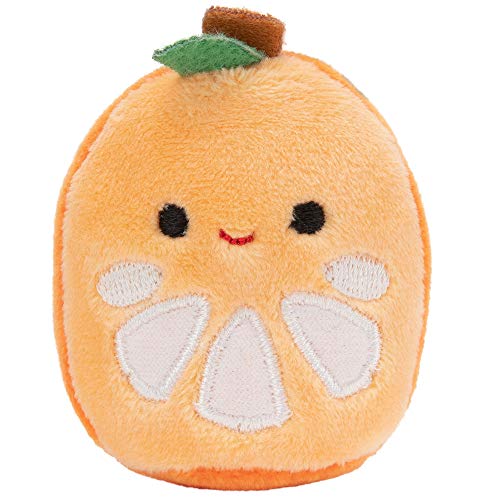 Image of Squishville by Squishmallows Mini Plush Fruit Squad, Six 2 inch Soft Minimallow Plush, Irresistibly Colorful Fruits, Mini Peach, Pineapple, and Watermelon