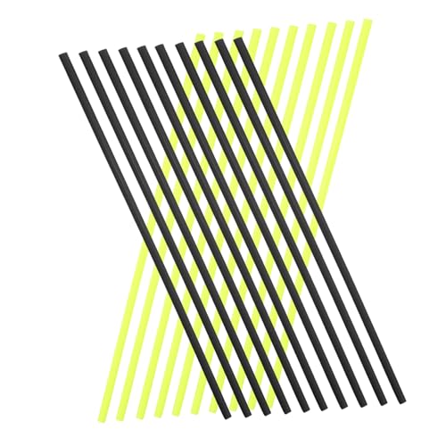 FELTECHELECTR 144Pcs Motorcycle Spoke Covers Durable Rim Wraps for Dirt Bike Wheel Decoration Fluorescent Spoke Sleeves for Customizing Motorcycle Exteriors