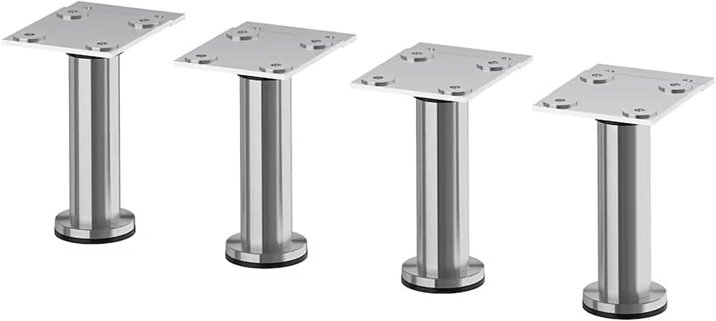 IKEA - CAPITA Leg, Stainless Steel 4 3/8-4 3/4" (X4)