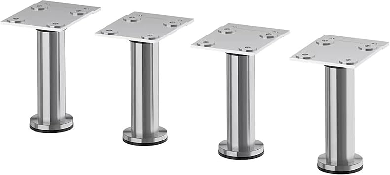 IKEA - CAPITA Leg, Stainless Steel 4 3/8-4 3/4" X4