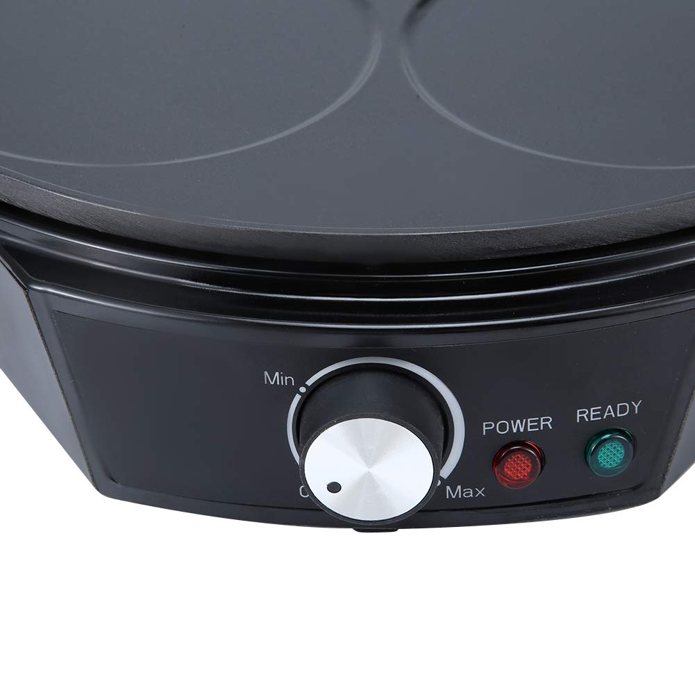 Máquina de panqueques eléctrica Crepe Maker Sartén para hornear Sartén Cocina Suministros para el hogar para niños
