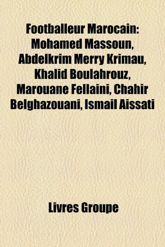Amazon.co.jp Footballeur Marocain Abdelkrim Merry Krimau, Mustapha