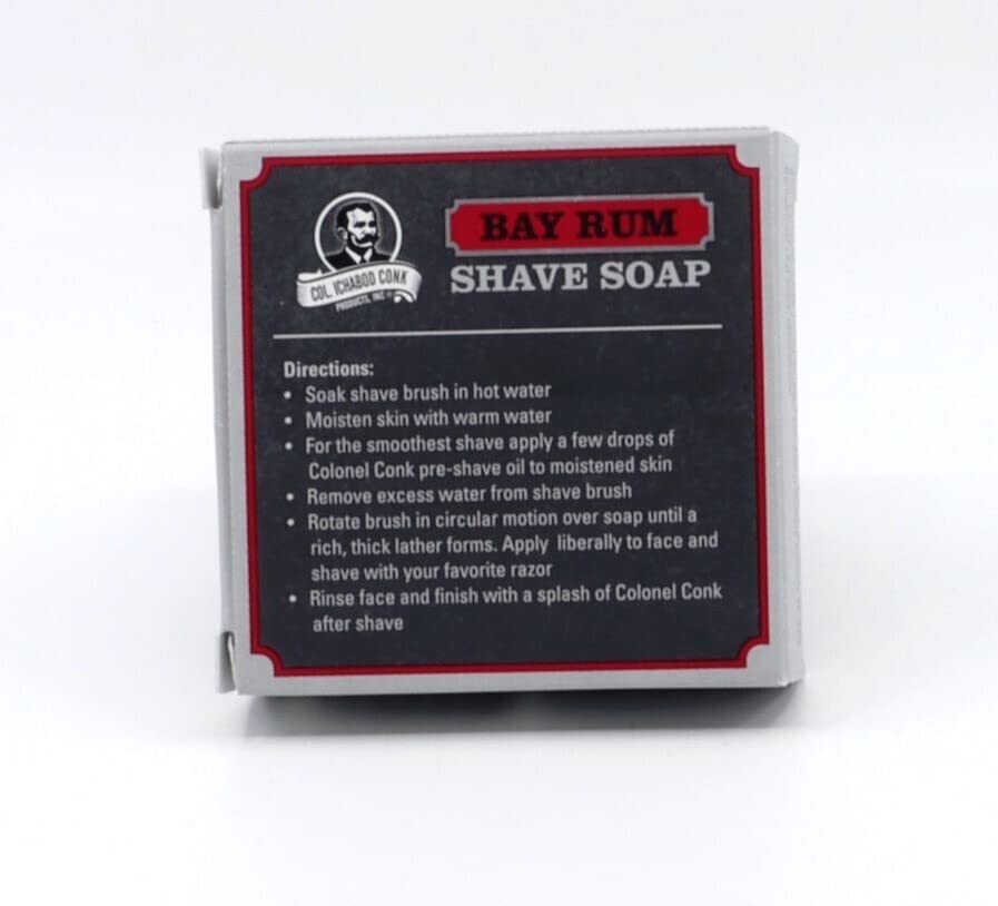 Miniatura 2 de Colonel Conk Worlds Famous - Jabón de afeitar, ron de la bahía (peso neto 4.50 onzas), paquete de dos