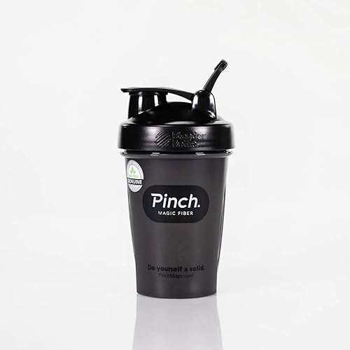 Pinch Magic Shaker Bottle  Botella agitadora sin BPA para una mezcla suave  Mezcla sin esfuerzo para suplemento de fibra en polvo, batido de