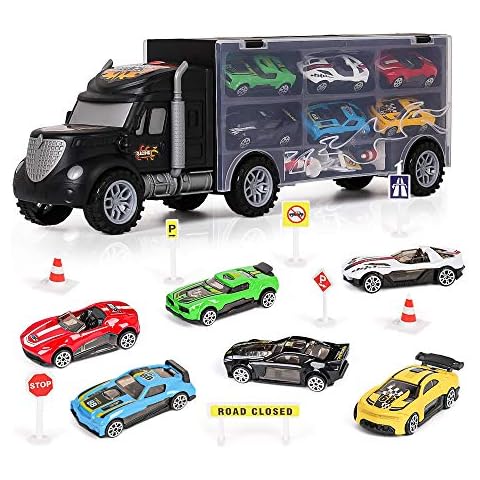 m zimoon Car Transporter Truck Toy Set Cover