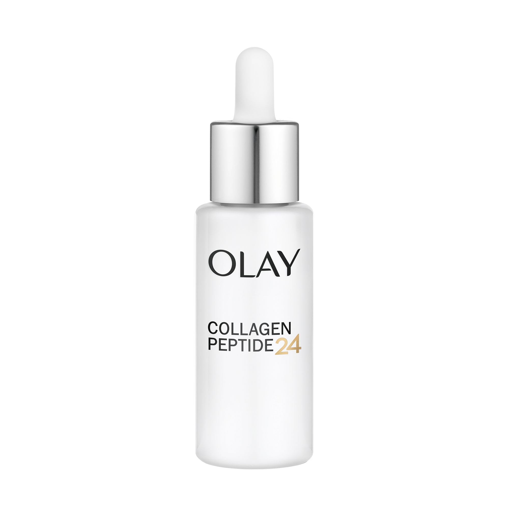 Collagen Peptide Serum for Face, Skincare with Niacinamide 99% Purity and Antioxidant Vitamin E. Advanced Anti Ageing Skin Care with 3 Actions: Strengthens, Restores, Hydrates, 40ml