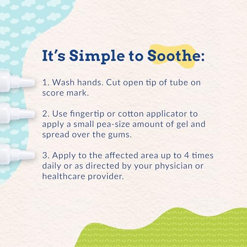 orajel baby daytime cooling gel for teething drug-free 1 pediatrician recommended brand for teething one 33oz tube