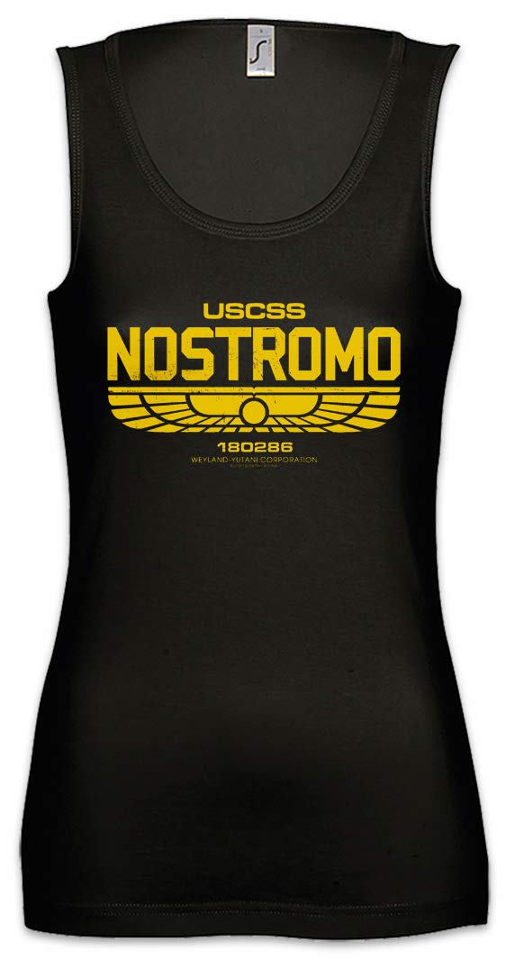 Urban Backwoods Women's Black Uscss Nostromo Iv Tank Top Gym Shirt Size Xl