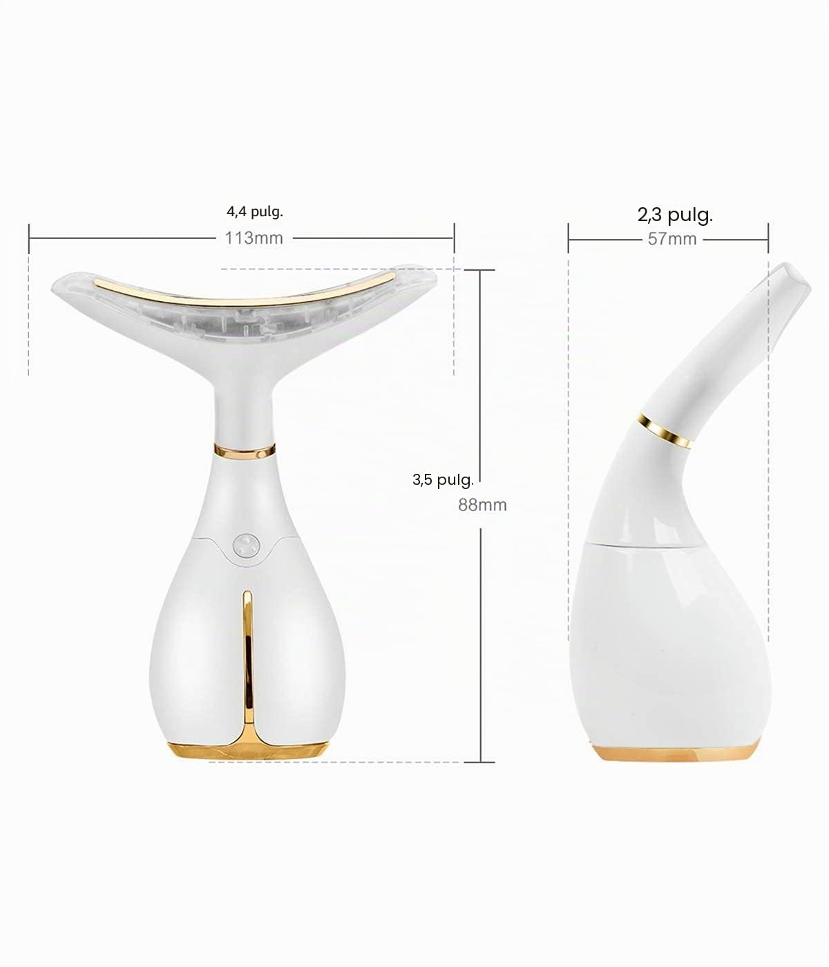 Ms.W Dispositivo de Belleza Electrico Masajeador Cara, Masaje Facial Aparatos Para Flacidez Cara Masajeador Facial Antiarrugas, Maquina Quita Arrugas Lifting Facial Skin Care Masajeadores Faciales