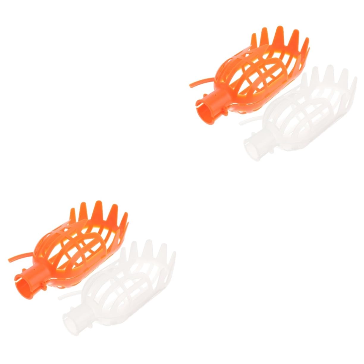 BESPORTBLE 2sets Pecan Gatherer Walnut Harvesting Tool Fruit Collector Bucket Harvester 2pcs*2