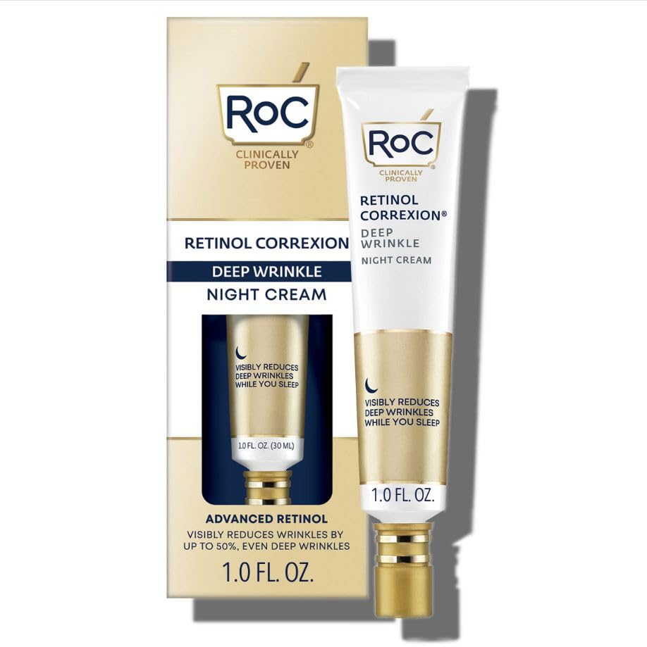 RoC Retinol Correxion Deep Wrinkle Night Cream 1 fl oz - Image 7
