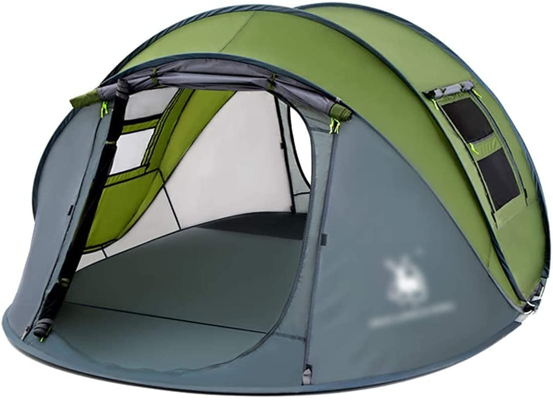 Tente de camping imperméable 4 saisons et double couche protectrice