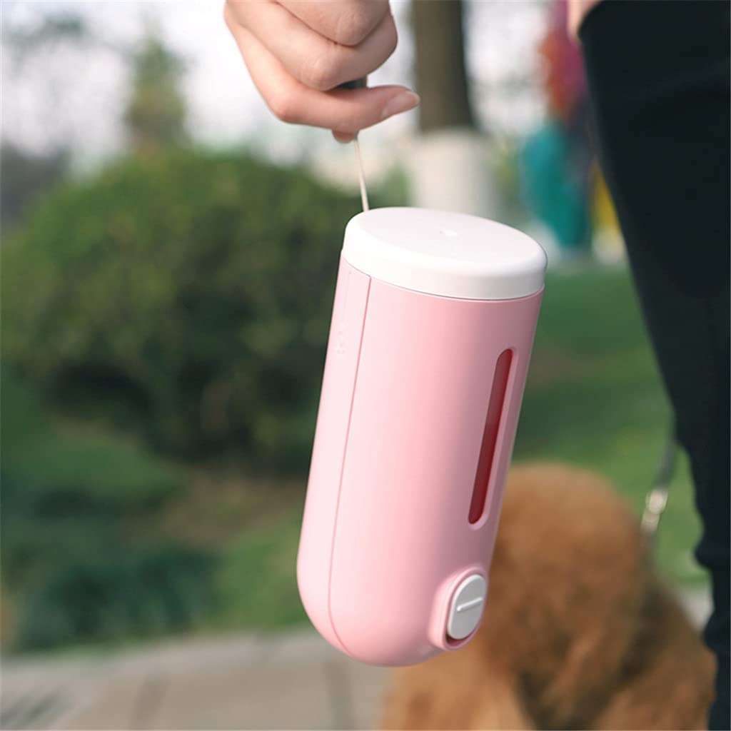 Fuente para Gatos, Bebedero Gatos Mini Botella de Agua de Mascotas portátiles for Perros pequeños Chihuhua Travel Dog Water Water Pet Gats Bebida de Agua Dispensador de Agua al Aire Libre