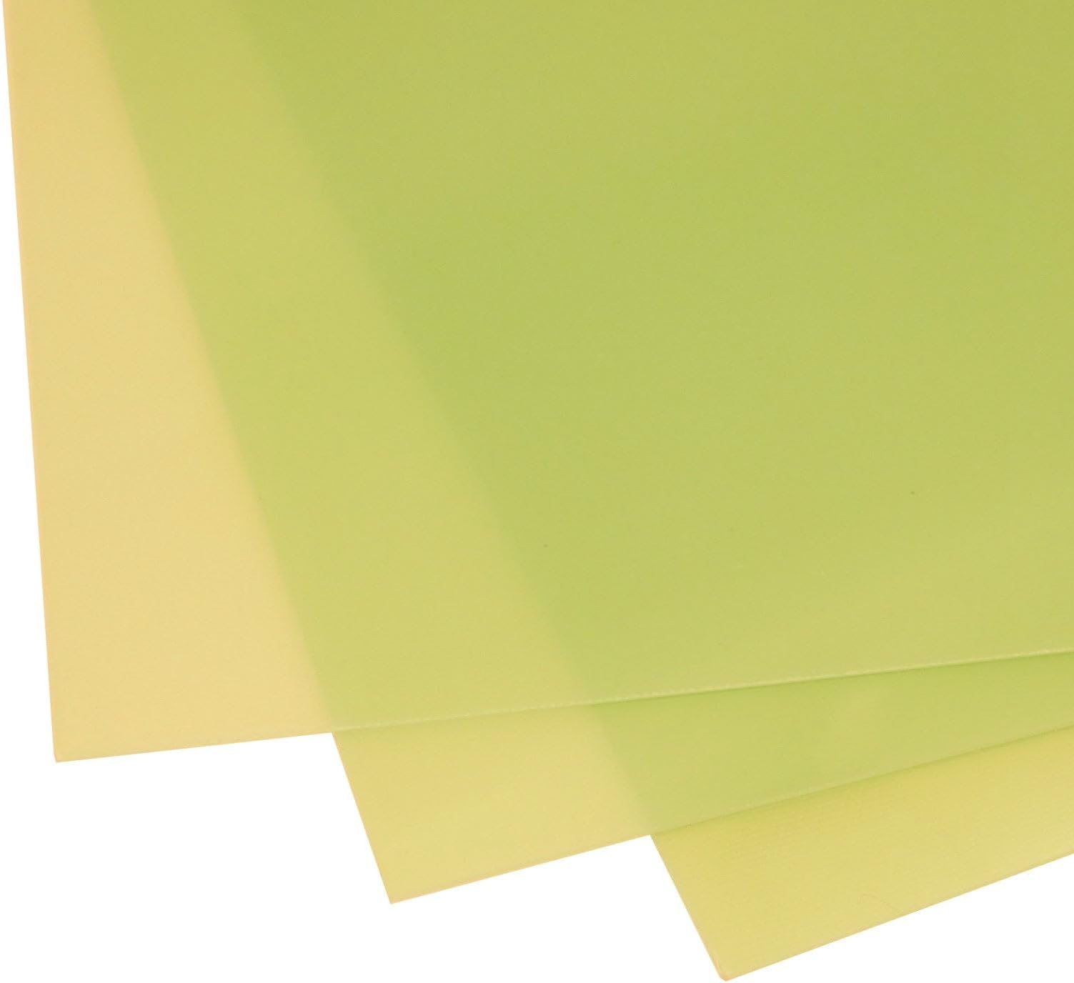 335x300x3mm Fiberglass G10 Composite Laminate Sheet Panel 13x11.8 (Yellow)