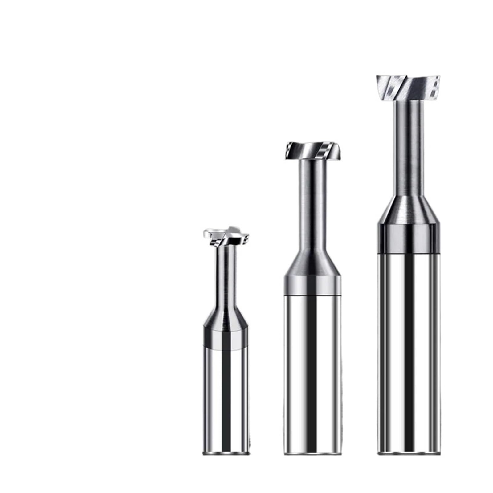 1 Uds. Herramientas de fresado con ranura en T de carburo-fresas de aleación de acero de tungsteno for mecanizado de metales-para ranurado y ranurado en T(4x2.6xD4x50L)