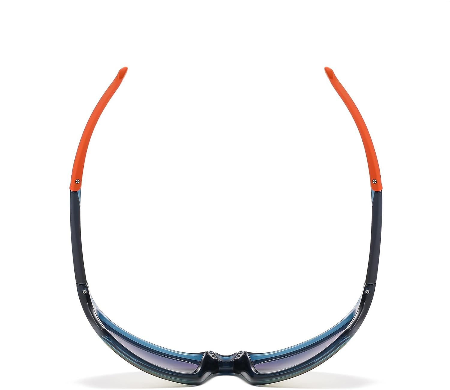 Foldable Polarized Wrap Around Sunglasses For Men - Lightweight Cycling Sports for Fishing Glasses UV Protection - Image 6