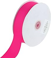 Vista 137 de Homeford Cinta de grogrén sólido, 50 yardas (3/8 pulgadas, coral)
