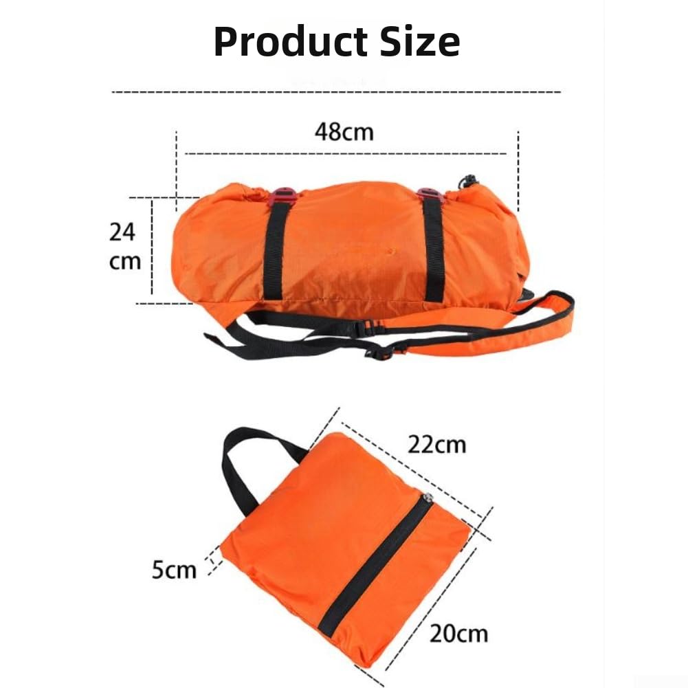 Saco Cuerdas Alpinismo 25L Tela Oxford Duradera